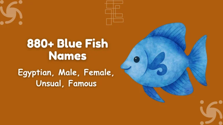 Blue Fish Names
