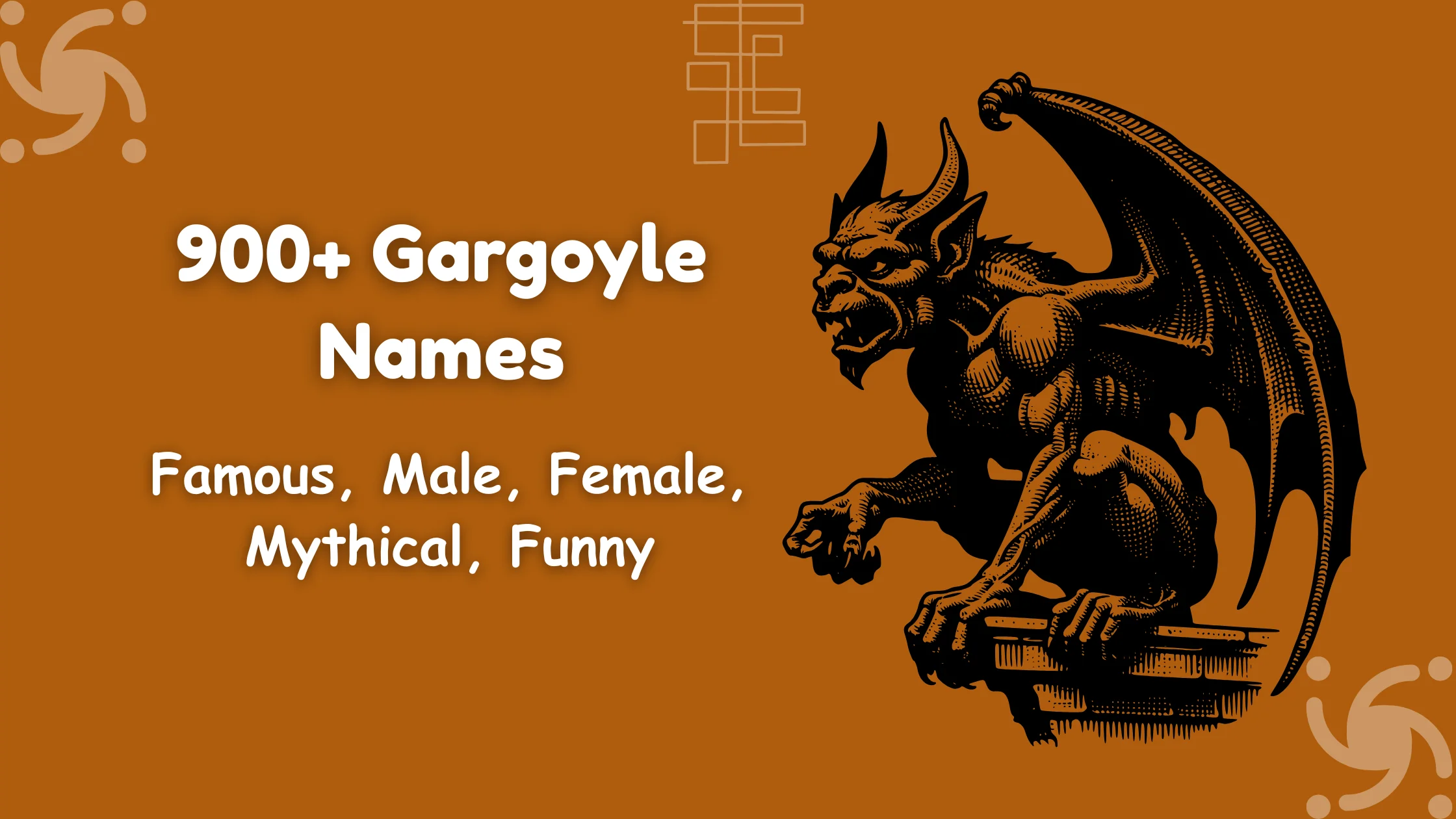 Gargoyle Names
