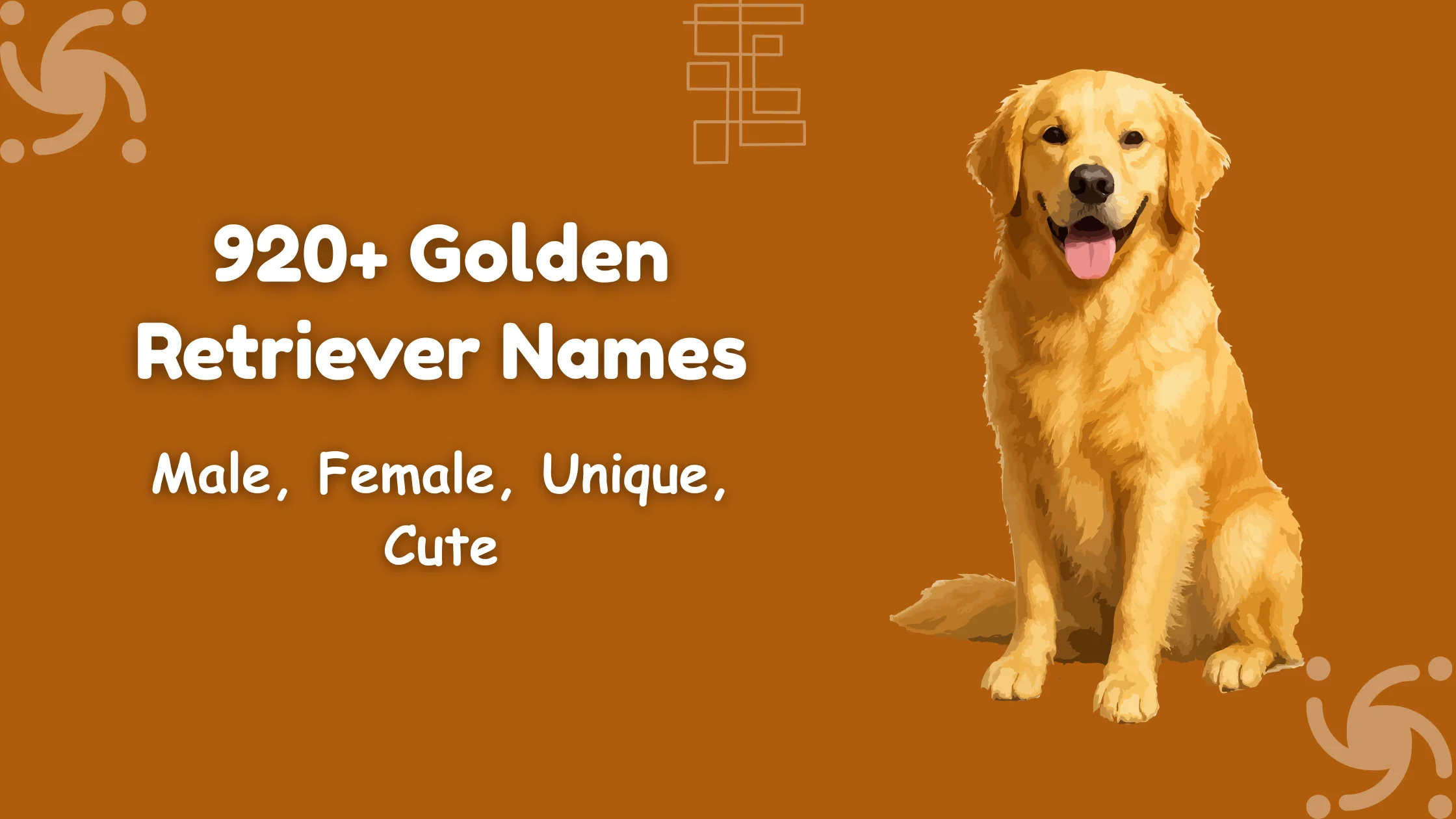 Golden Retriever Names