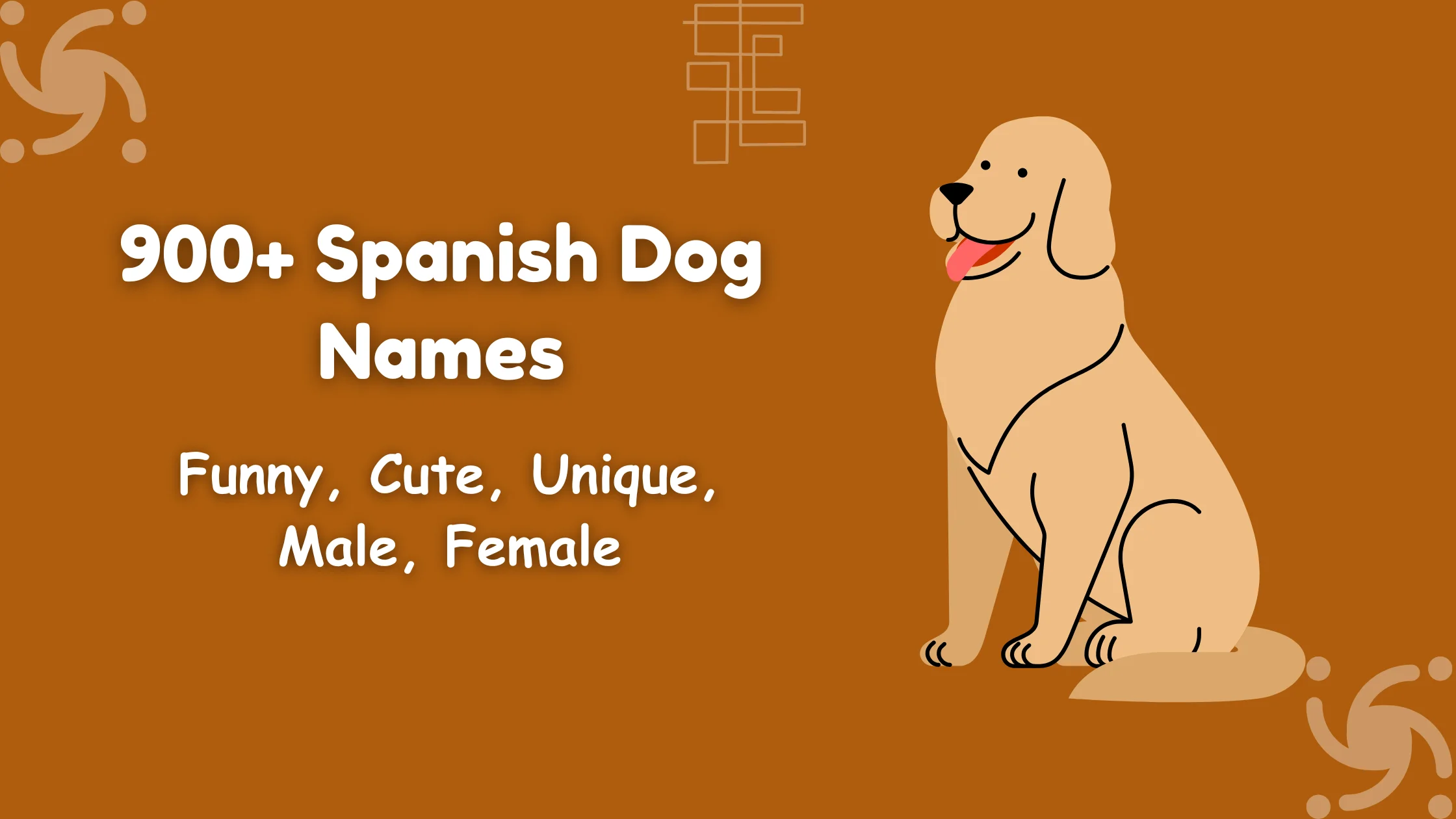 Spanish Dog Names