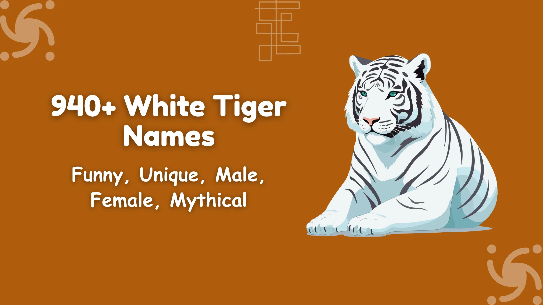 White Tiger Names