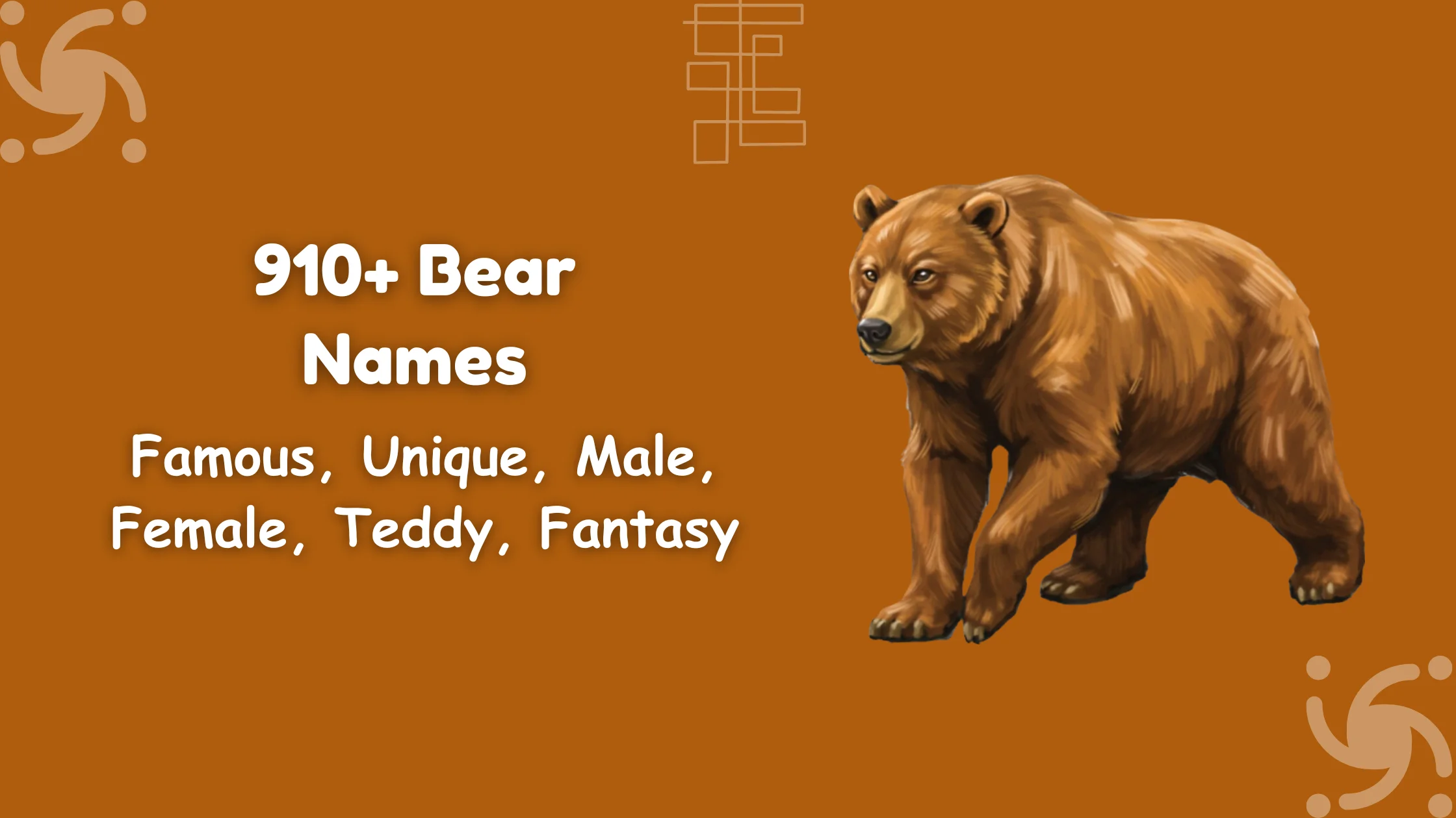 Bear Names