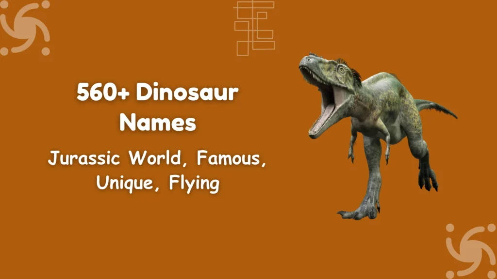Dinosaur Names