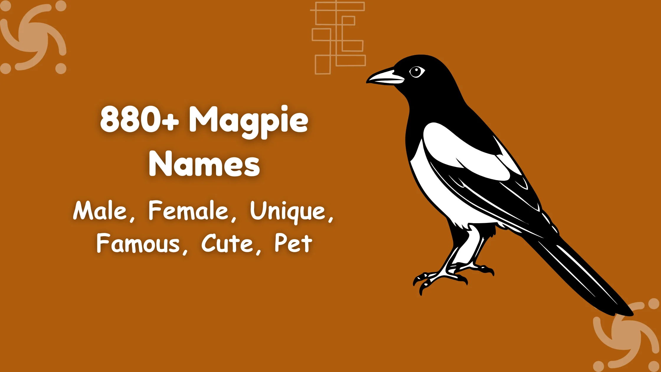 Magpie Names