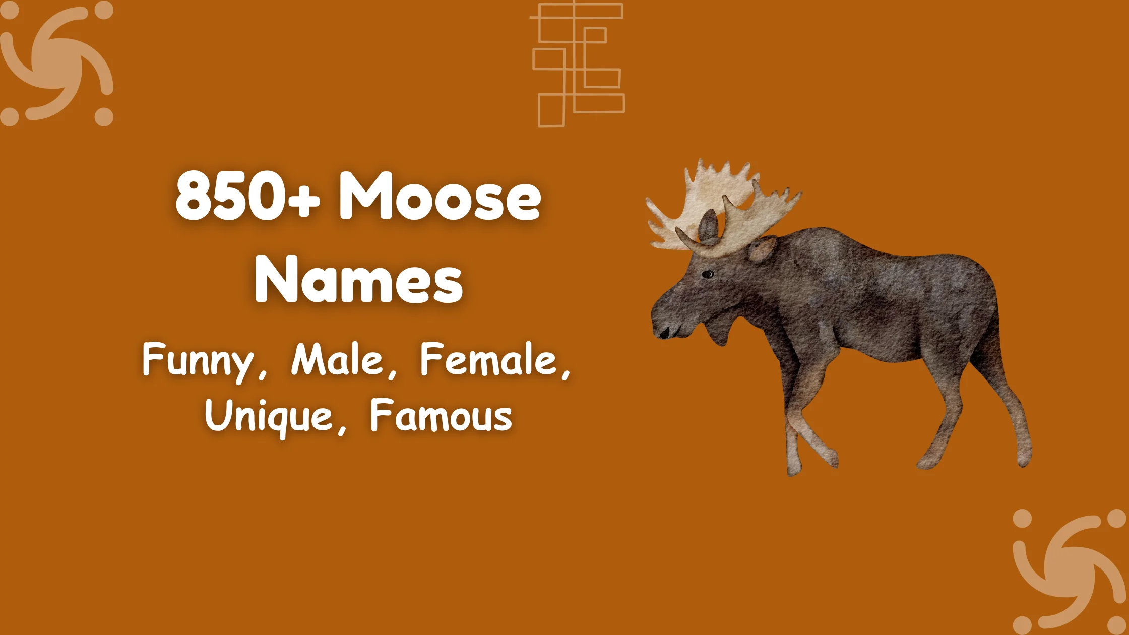 Moose Names