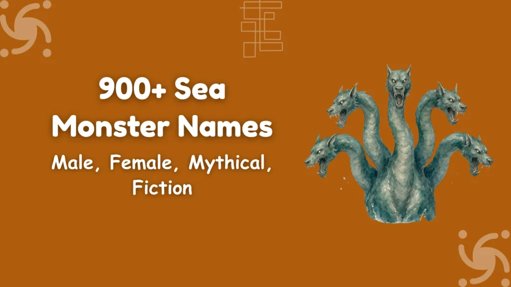 Sea Monster Names