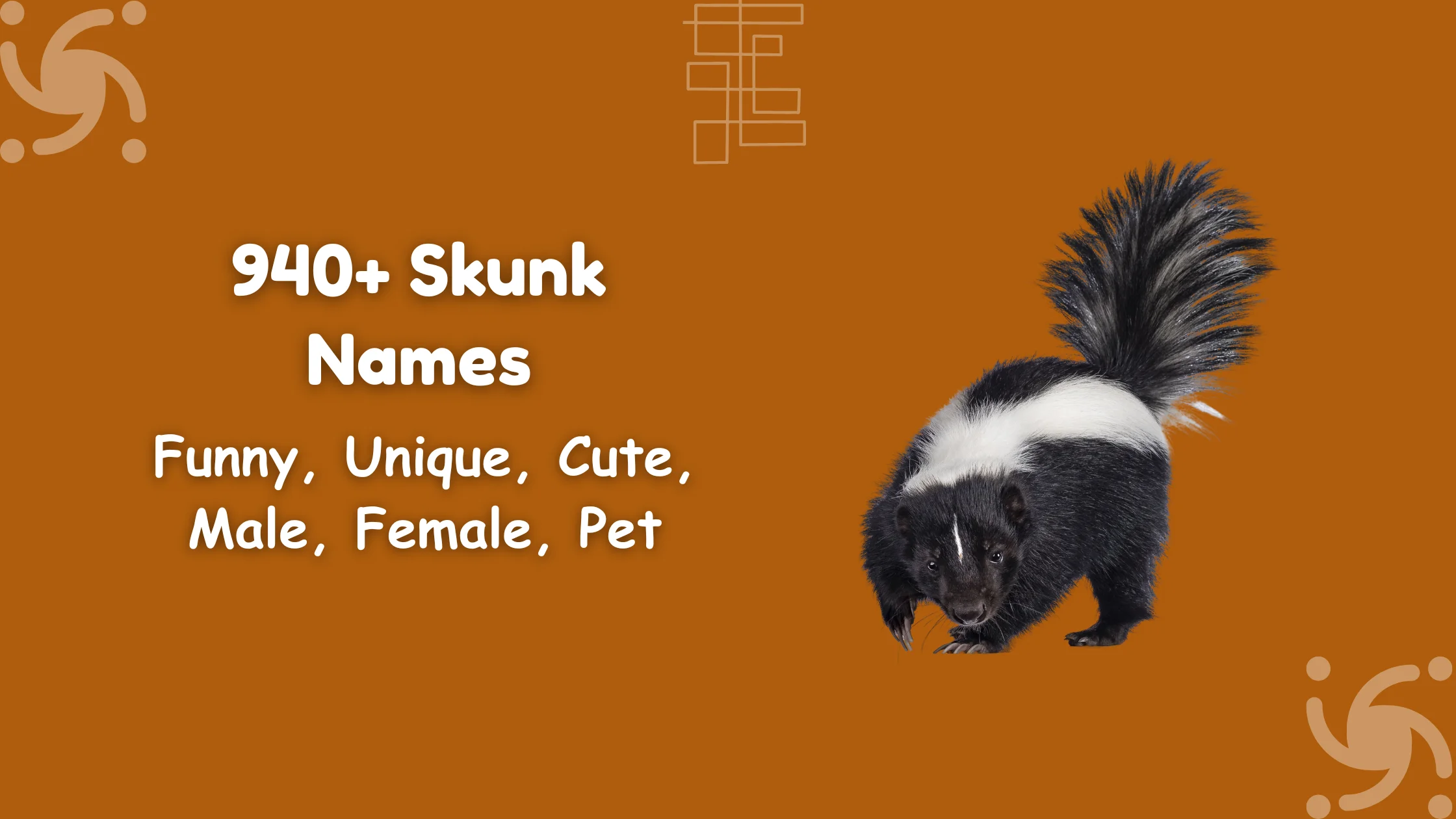 Skunk Names