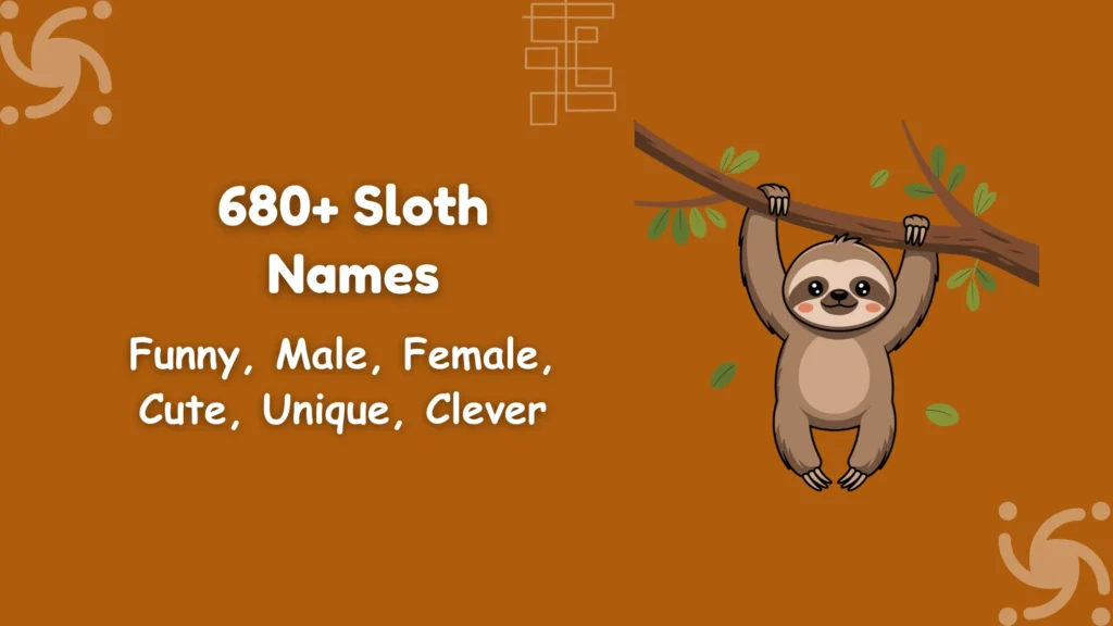 Sloth Names